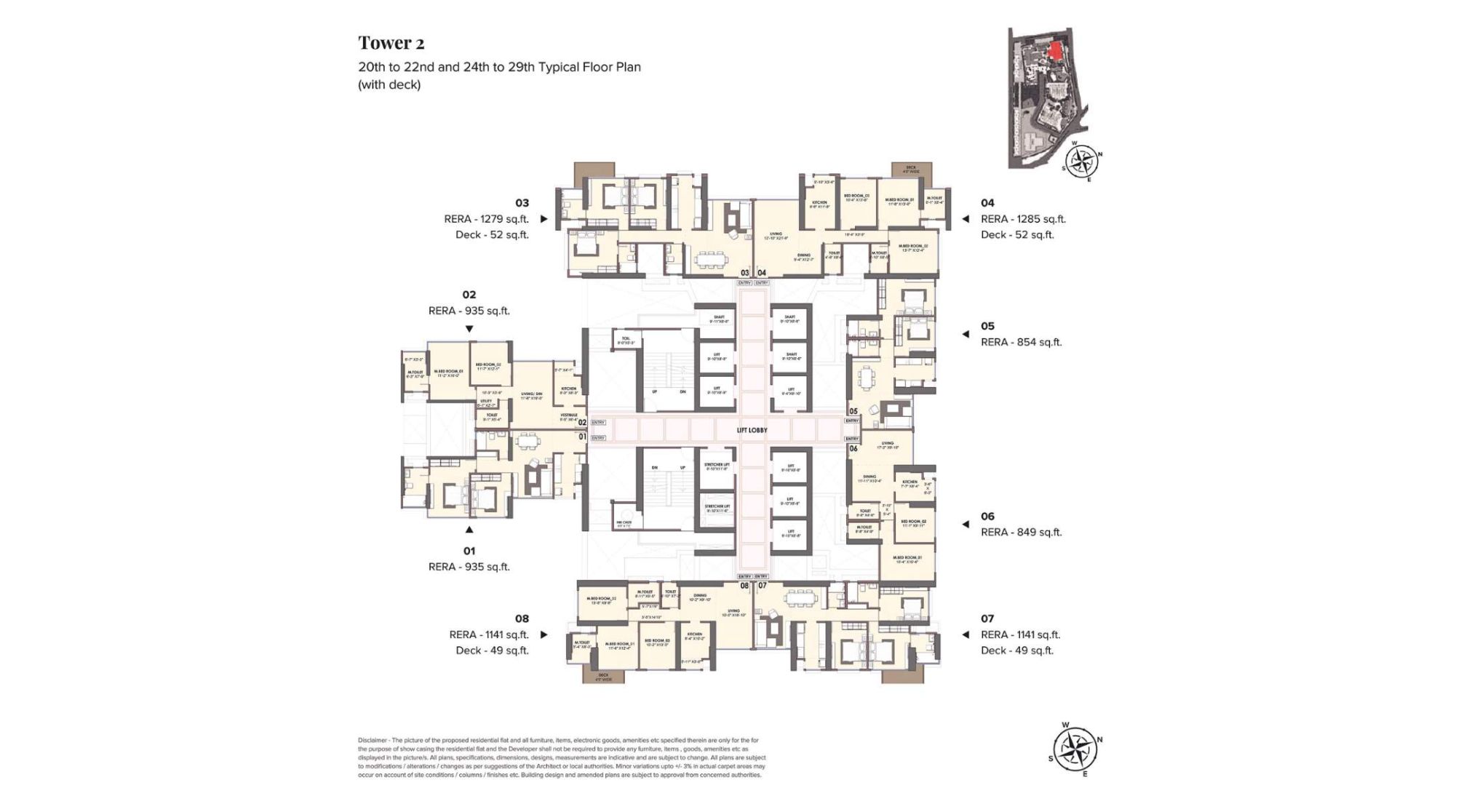 Monte-South-Floor-Plan-Tower-2-Pilatus-20th-to-22nd-24th-to-29th